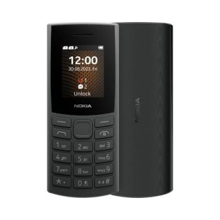 Nokia 105 Dual Sim 4G (2023)-Charcoal