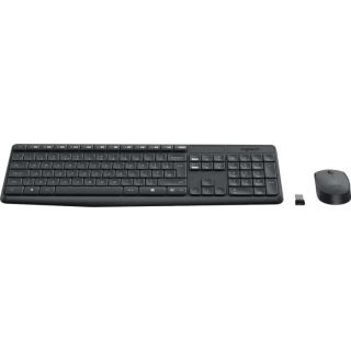 Logitech MK235 Wireless Keyboard and Mouse Combo English/Arabic