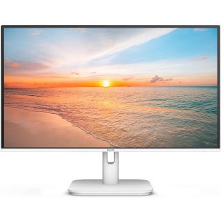 Philips 1000 Series Monitor 24E1N1100AW 24 inch FHD IPS Display 1920 x 1080 100Hz Refresh Rate 4ms Response Time SmartImage Picture Enhancement, Flicker-Free Technology, White