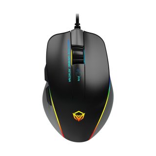 Meetion GM230 Gaming Mouse, 6000 DPI Optical Sensor, Dynamic RGB Backlit, 8 Programmable Buttons, Ergonomic Wired USB, Plug and Play