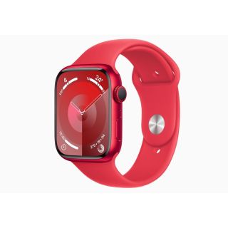 Apple Watch Series 9 Aluminum Case with Sport Band GPS 45mm Red