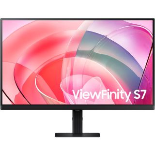 SAMSUNG ViewFinity Monitor S7 LS32D706 32 inch 4K UHD VA Display 3840 x 2160 60Hz Refresh Rate 5ms Response Time Flat Flicker Free Eye Saver Mode Black