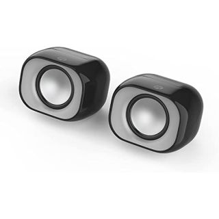 HP Speaker DHS-2111 Wired-Mini USB Speaker-Black