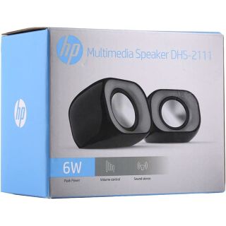 HP Speaker DHS-2111 Wired-Mini USB Speaker-Black