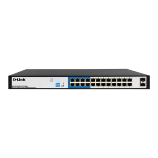 D-Link DGS-F1024P 24 Port Gigabit Unmanaged POE Switch with 2 SFP ports 250 watts