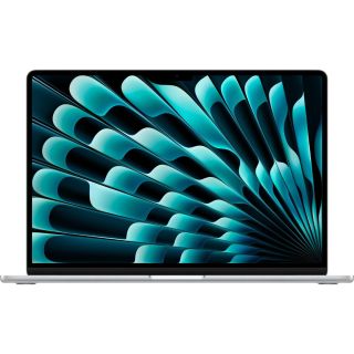 Apple Macbook Air 15 inch Liquid Retina Display M3 chip with 8‑core CPU 10‑core GPU 24GB unified memory 512GB SSD Storage English Keyboard Silver
