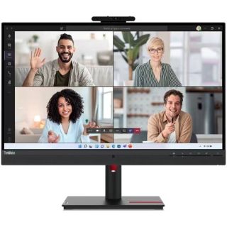 Lenovo ThinkVision Monitor T27hv-30 27 inch QHD IPS Display 2560 x 1440 75Hz Refresh Rate 4ms Response Time 16.7m Display Support, 5W x2 Built-In Speakers, Black