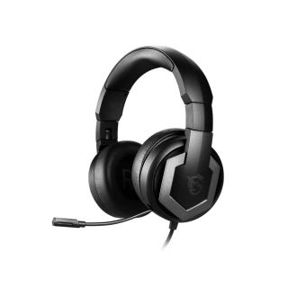 MSI Immerse GH61 Gaming Headset - Hi-Res Audio, 7.1 Surround Sound, ONKYO Speakers, and Retractable Microphone
