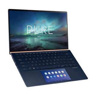ASUS Zenbook Laptops 14 UX434 intel core I7-10510 10th Gen 8GB Ram 512GB SSD+32GB intel optane 14 Inch FHD touch Military Grade Illuminated chiclet keyboard HD Cam Facial Login Intel UHD Graphics Win 10 Home Blue English Keyboard