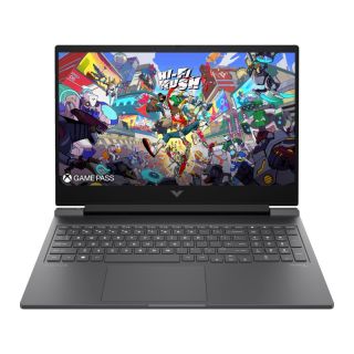 HP Victus Gaming Laptop 16-r1045ne 14th Gen Intel core i7-14700HX 16GB DDR5-5600 1TB SSD Storage NVIDIA GeForce RTX 4050 6GB 16.1 Full HD IPS 144Hz Operating system Win11- Mica silver English Arabic Keyboard