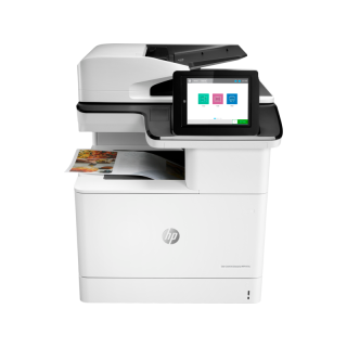 HP Color Laser Jet Enterprise MFP M776dn Printer 600 dpi Resolution 46 ppm Print Speed 200,000 pages 200 sheets capacity LCD Display