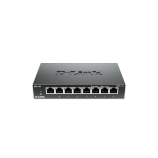 D-Link DGS-108 8-Port Gigabit Unmanaged Desktop Switch