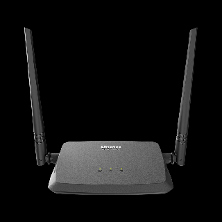D-Link DIR-612 Wireless N300 2.4Hhz Single Band Router with 2 5-dBi External Antenna - Black