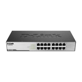 D-Link DL-DES1016D 16-Port Fast Ethernet Unmanaged Desktop Switch