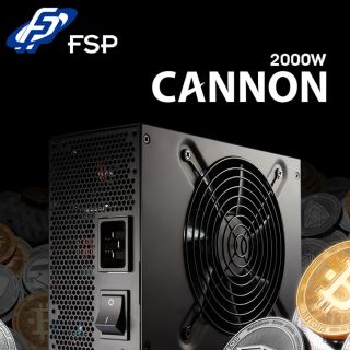 FSP Power Supply Cannon Platinum 2000W FSP2000-50AGPBI/PPA20A0202