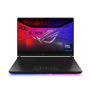 Asus ROG Strix SCAR 16 Gaming Laptop Intel Core Ultra 9 275HX Processor 64GB RAM 2TB SSD Storage NVIDIA RTX 5090 24GB Graphics 16 inch WQXGA Display English Arabic Keyboard Black Operating System Windows 11 Home With ROG Backpack
