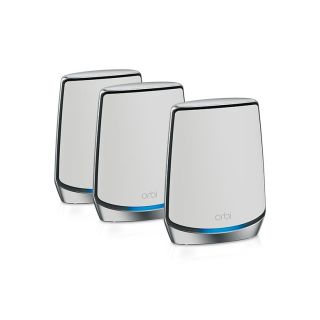 NETGEAR AX6000 Orbi Tri-Band WiFi 6 Mesh System, 6Gbps, Router, 3PK RBK853-100EUS