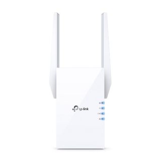 TP-Link RE505X AX1500 Wi-Fi 6 Range Extender, Dual Band, 1500Mbps Speed, High Speed Mode, Access Point Mode, Works with Any Wi-Fi Router, White