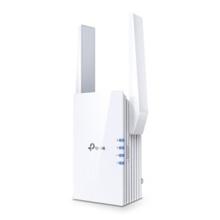 مُوسّع نطاق TP-Link RE705X AX3000 Mesh WiFi 6 – مزدوج النطاق، بسرعة تصل إلى 2402 ميجابت/ثانية، وضع نقطة الوصول المدمج، MU-MIMO، HE160 لزيادة سرعة القنوات، يعمل مع أي راوتر، باللون الأبيض